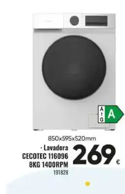 Family Cash CECOTEC Lavadora oferta