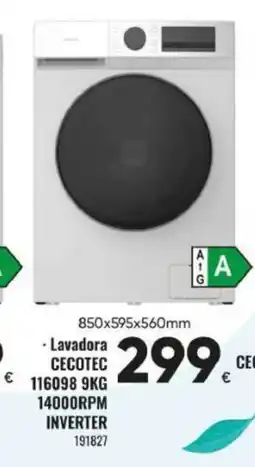 Family Cash CECOTEC Lavadora oferta