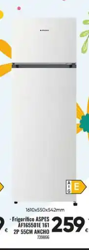 Family Cash ASPES Frigorífico AF165501E oferta