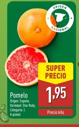 ALDI Pomelo oferta