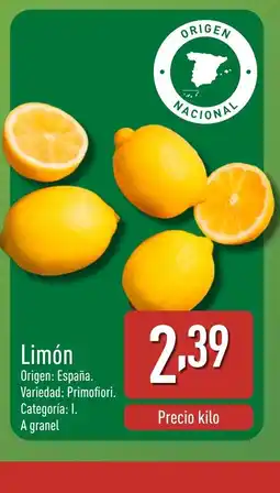 ALDI Limón oferta