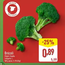 ALDI Brócoli oferta