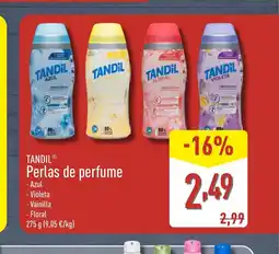 ALDI TANDIL Perlas de perfume oferta
