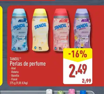 ALDI TANDIL Perlas de perfume oferta