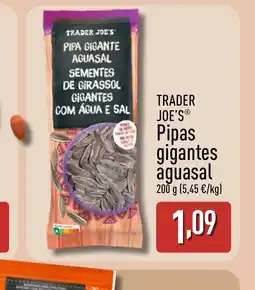 ALDI TRADER JOE'S Pipas gigantes aguasal oferta