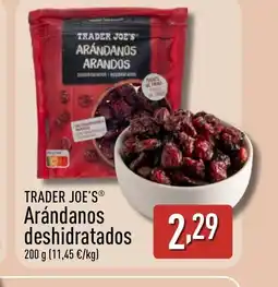ALDI TRADER JOE'S Arándanos deshidratados oferta