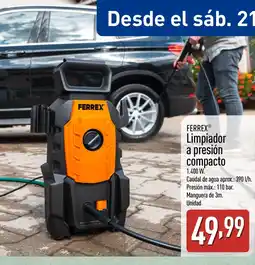 ALDI FERREX Limpiador a presión compacto oferta