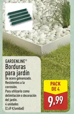 ALDI GARDENLINE Borduras para jardín oferta