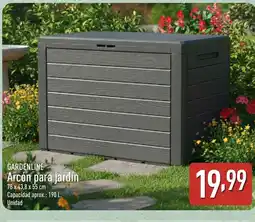 ALDI GARDENLINE Arcón para jardín oferta