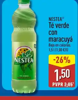 ALDI NESTEA Té verde con maracuyá oferta