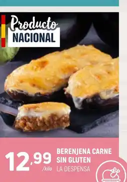 Coviran Berenjena carne sin gluten oferta