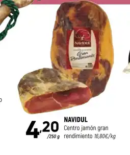 Coviran NAVIDUL Centro jamón gran rendimiento oferta