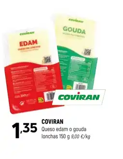 Coviran COVIRAN Queso edam o gouda lonchas oferta