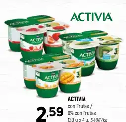 Coviran ACTIVIA con Frutas / 0% con Frutas oferta