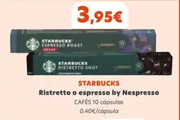 Coviran STARBUCKS Ristretto o espresso by Nespresso oferta