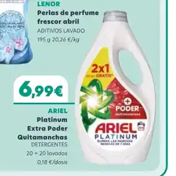 Coviran ARIEL Platinum Extra Poder Quitamanchas oferta