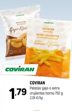 Coviran COVİRAN Patatas gajo o extra crujientes horno oferta