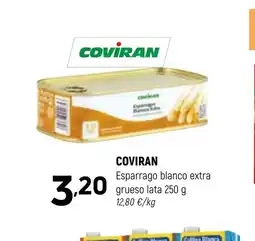 Coviran COVIRAN Esparrago blanco extra grueso lata oferta