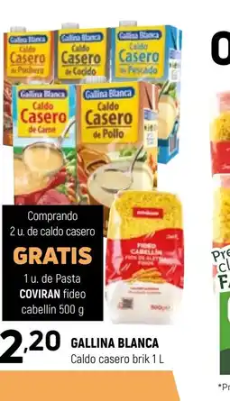 Coviran GALLINA BLANCA Caldo casero brik oferta