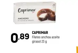 Coviran CAPRIMAR Filetes anchoa aceite girasol oferta
