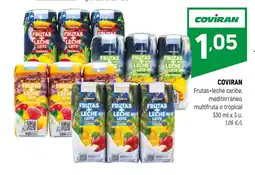 Coviran COVIRAN Frutas+leche caribe, mediterráneo, multifruta o tropical oferta