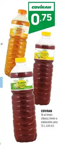 Coviran COVIRAN Té al limón clásico, limón o melocotón zero oferta