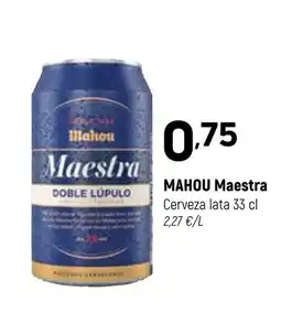 Coviran MAHOU Maestra Cerveza lata oferta