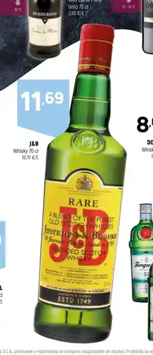 Coviran J&B Whisky oferta