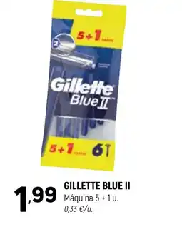 Coviran GILLETTE BLUE II Máquina oferta