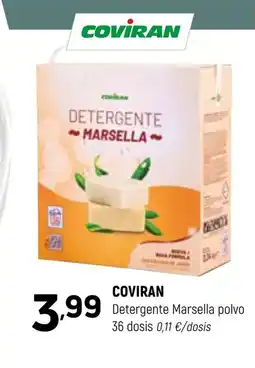 Coviran COVIRAN Detergente Marsella polvo 36 dosis oferta