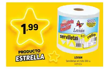 LEVIÁN Servilletas en rollo