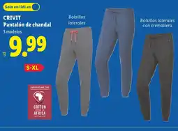 Lidl CRIVIT Pantalón de chandal oferta