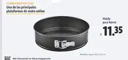 Lidl Molde para horno oferta