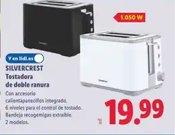 Lidl SILVERCREST Tostadora de doble ranura oferta