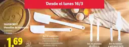 Lidl SILVERCREST Utensilios de repostería oferta