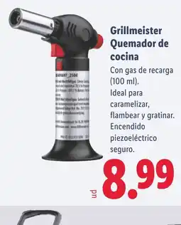Lidl GRILLMEISTER Quemador de cocina oferta