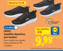 Lidl CRIVIT Zapatillas deportivas para hombre oferta