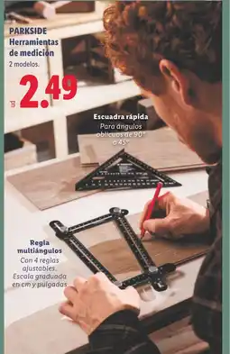 Lidl PARKSIDE Herramientas de medición oferta