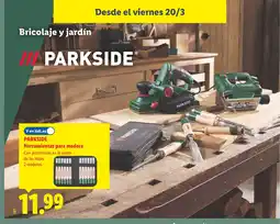 Lidl PARKSIDE Herramientas para madera oferta