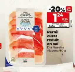 Dia DIA NUESTRA ALACENA Pernil curat reduït en sal oferta