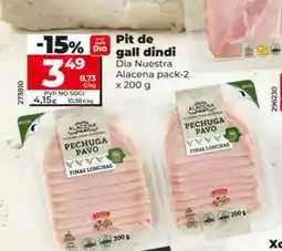 Dia DIA NUESTRA ALACENA Pit de gall dindi oferta
