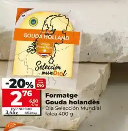 Dia DIA SELECCIÓN MUNDIAL Formatge Gouda holandès oferta