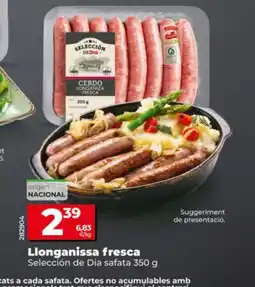 Dia SELECCIÓN DE DIA Llonganissa fresca oferta