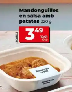 Dia Mandonguilles en salsa amb patates oferta