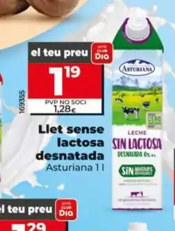 Dia ASTURIANA Llet sense lactosa desnatada oferta