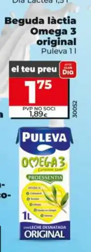 Dia PULEVA Beguda làctia Omega 3 original oferta