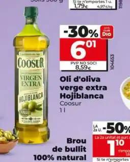 Dia COOSUR Oli d'oliva verge extra Hojiblanca oferta