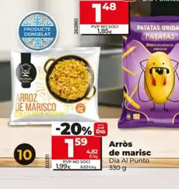 Dia DIA AL PUNTO Arròs de marisc oferta