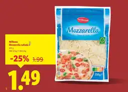 Lidl MILBONA Mozzarella rallada oferta