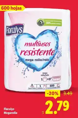 Lidl FLORALYS Megarollo oferta